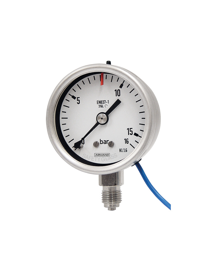 Bourdon Tube Pressure Gauges Product detail ARMANO Messtechnik GmbH