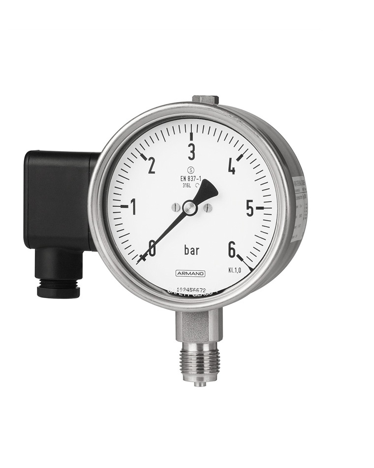 Bourdon Tube Pressure Gauges Product detail ARMANO Messtechnik GmbH