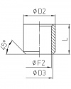 Armaturenbau Manotherm -  accessory according to DIN 43 772 welding pieces