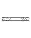 Flat sealing for cylindrical threads with centre bolt according to EN 837-1 and 837-3 sealings by ARMANO