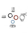 Process connection pieces sealings thread connection pieces conical coupling welding male clamp connection pieces clamps accessories for chemical seals by ARMANO