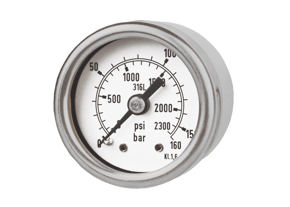 Bourdon tube pressure gauge RCh 40 – 3, rm ARMANO Messtechnik GmbH