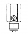 T11-000-003 Snubber adjustable with laterally fixable spindle -10 °C to +120 °C (+14 °F to +248 °F) 0.4 bar to 400 bar G ½ female volume reducers by ARMANO